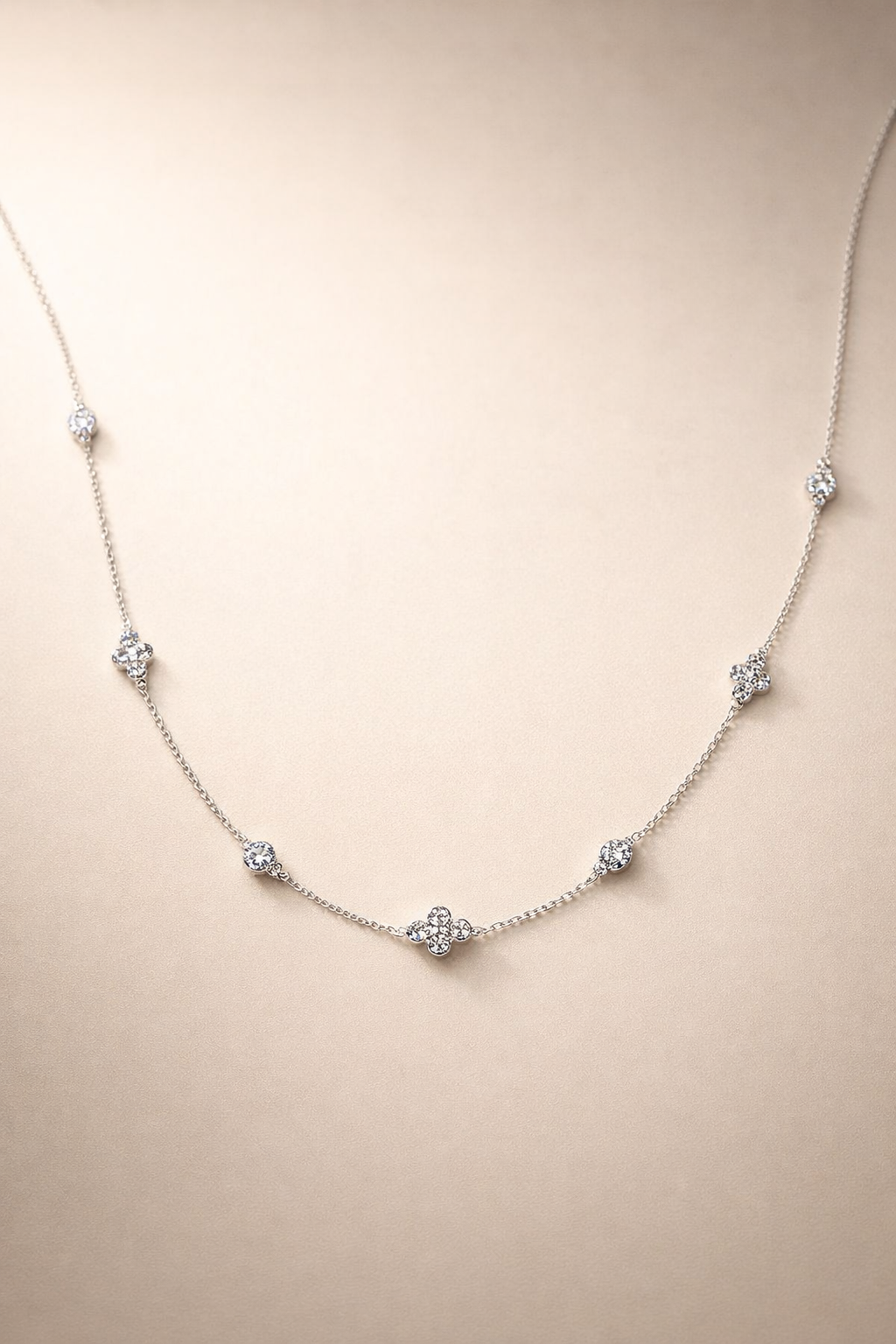 Celeste Clover Necklace